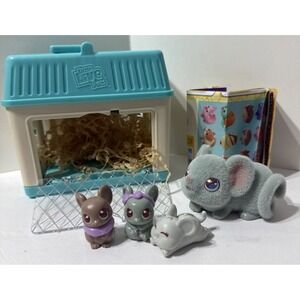 Moose Toys Little Live Pets Mama Surprise Minis Lil Mouse w/ 3 Babies